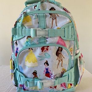 Pottery Barn Kids Mackenzie Aqua Disney Princess Backpack